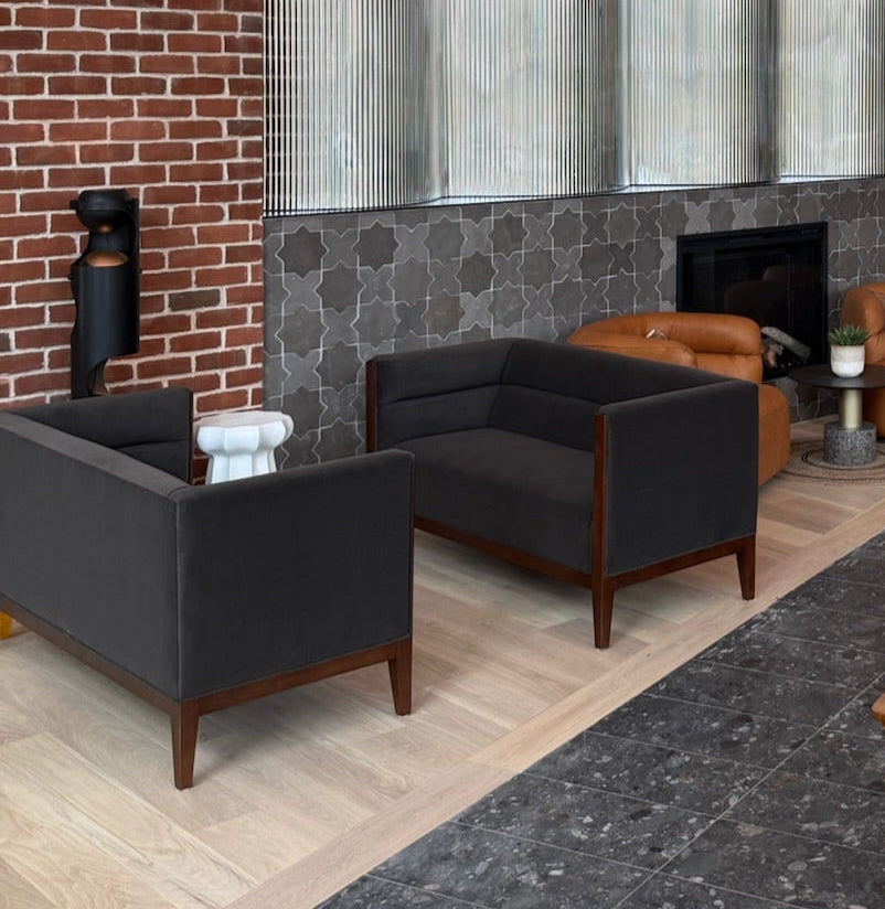 The Icon in Austin Lobby featuring the Sedona Occasional Chair.
