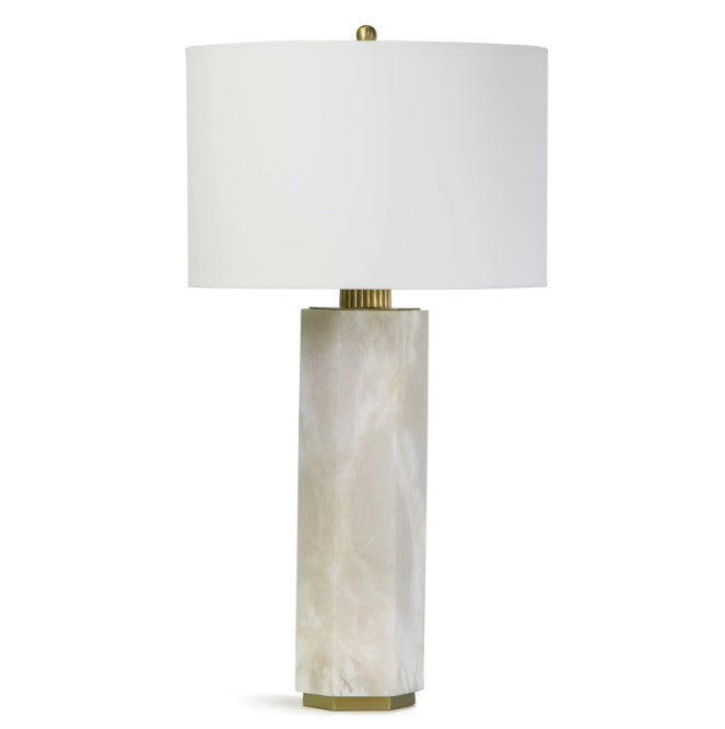 Gear Alabaster Table Lamp