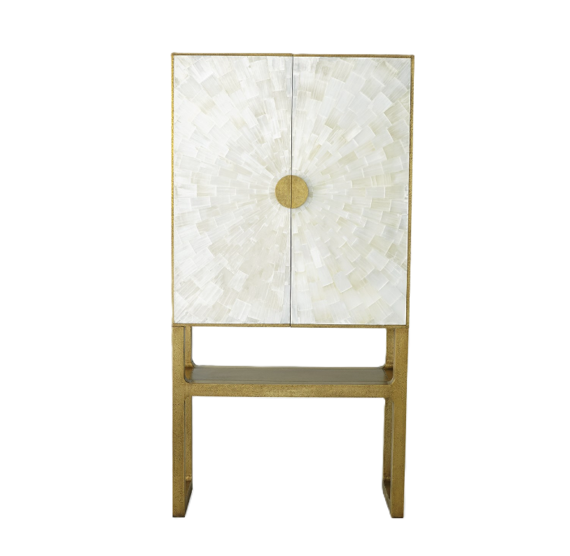 Gypsum Bar Cabinet