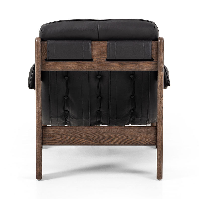 Jefferson Leather Chair & Ottoman