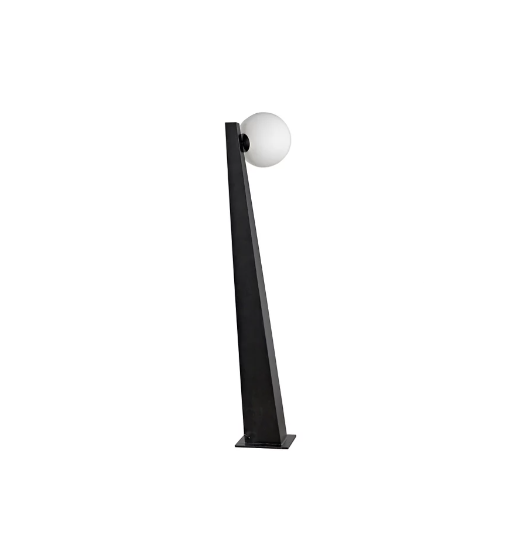 Roy Floor Lamp, Black Metal