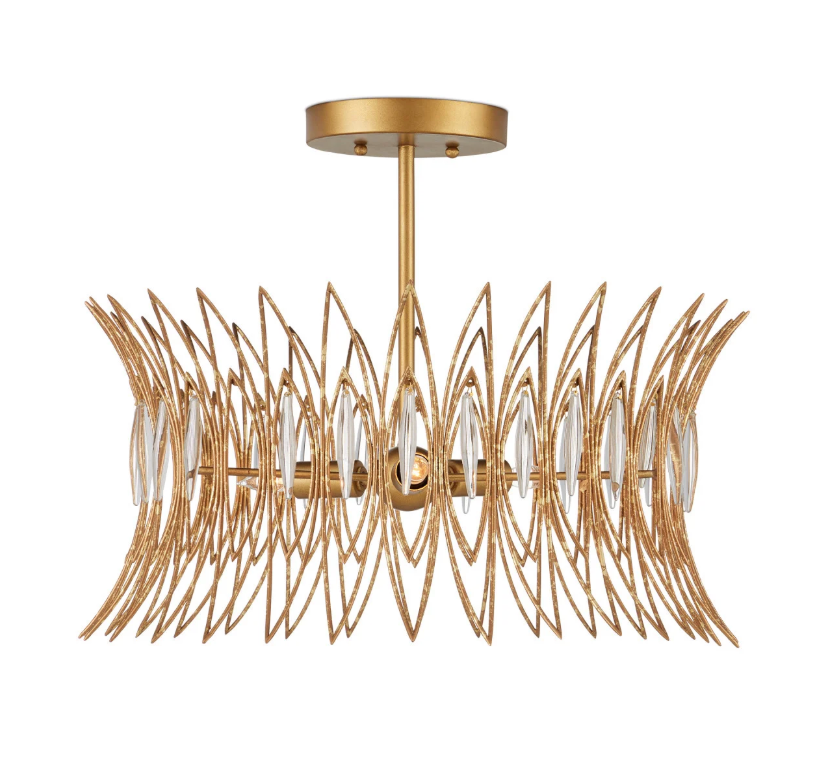 Chatelaine Semi-Flush Mount Light Fixture