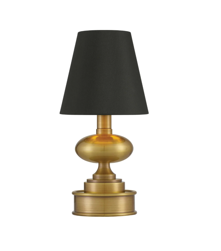 Galavant Brass Cordless Lamp