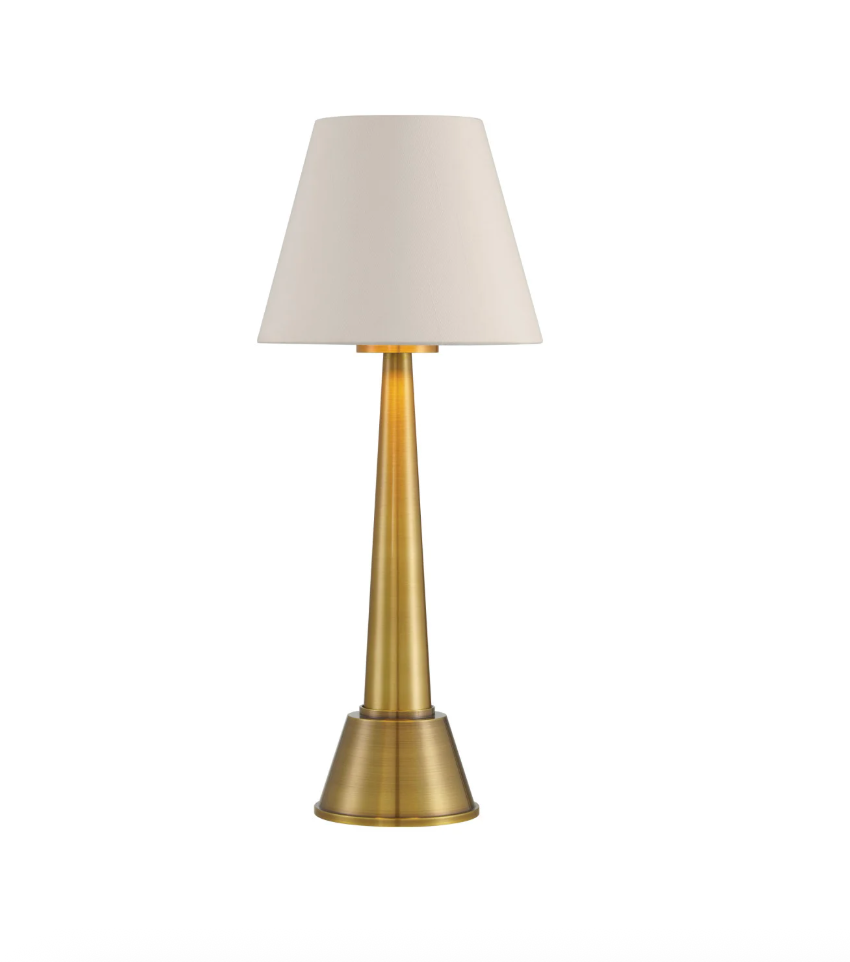 Saunter Brass Cordless Table Lamp