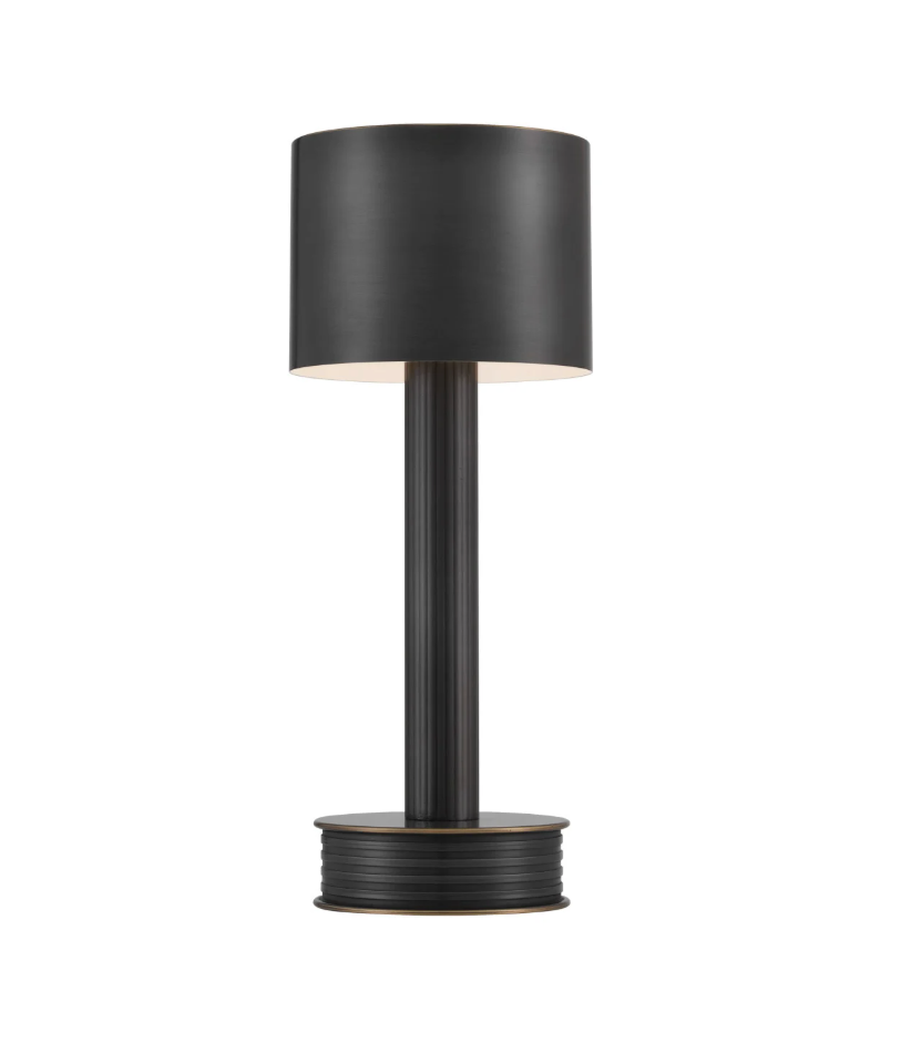 The Traverse Bronze Cordless Table Lamp