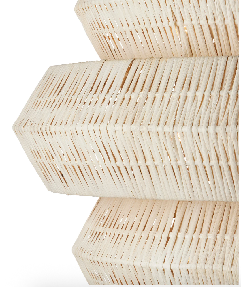 Biarritz Small White Chandelier