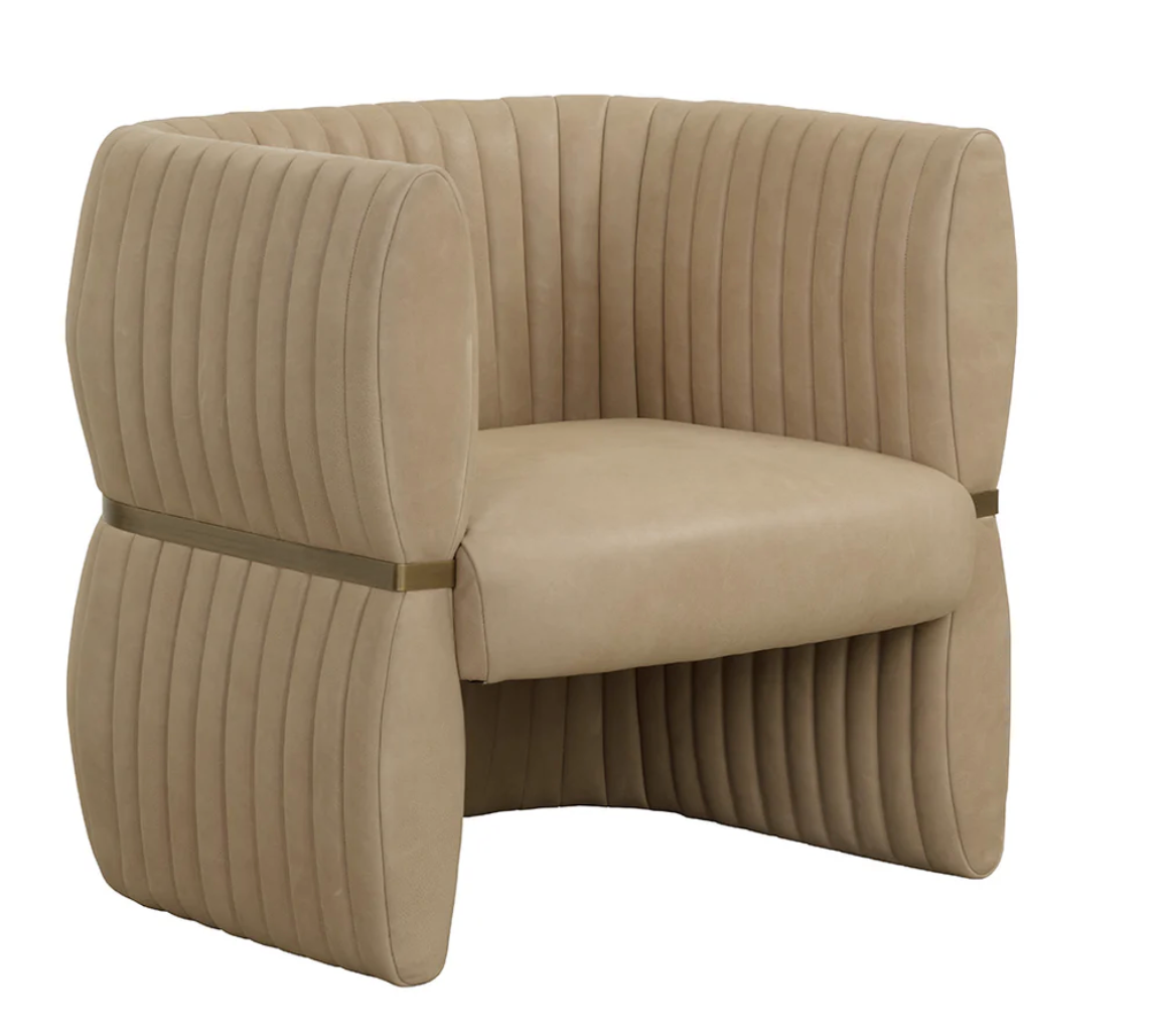Tryor Lounge Chair - Sahara Sand