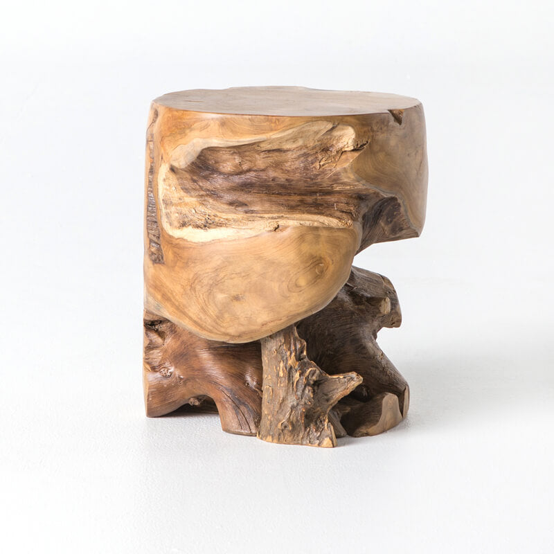 Emerson Natural Teak Stool