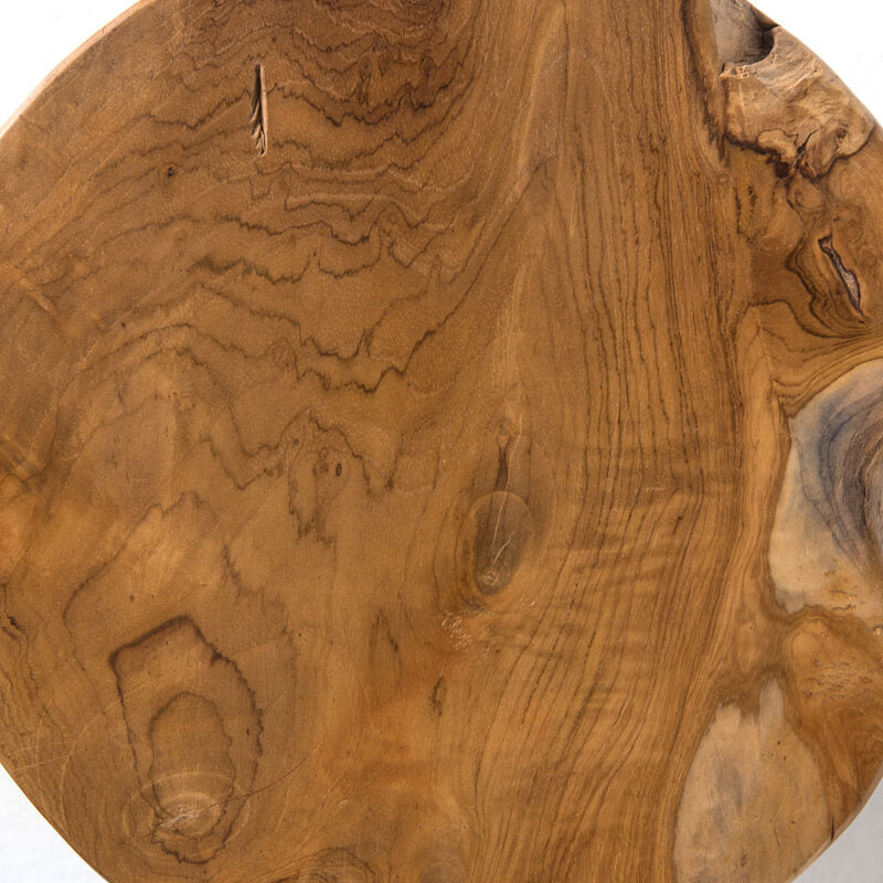 Emerson Natural Teak Stool