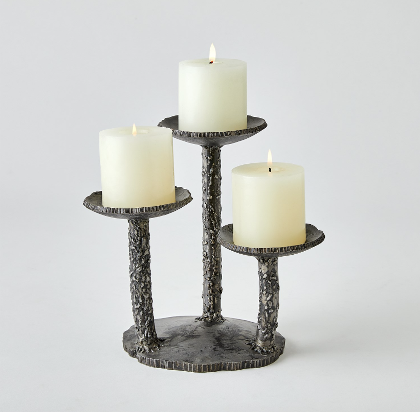 Forest Bloom Candle Holder