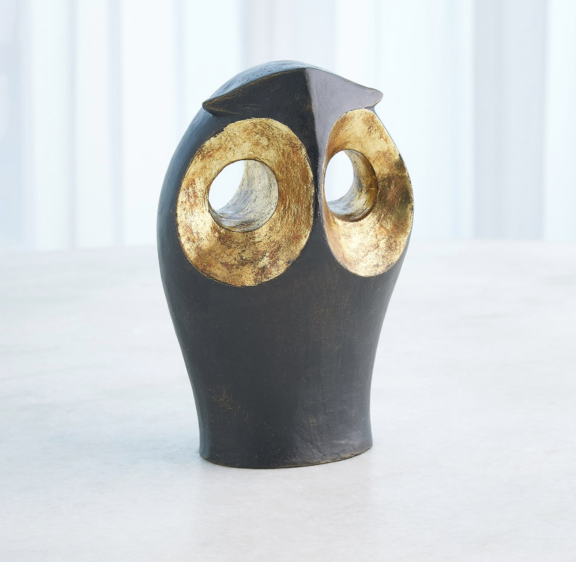 Gold Leaf Owl, large