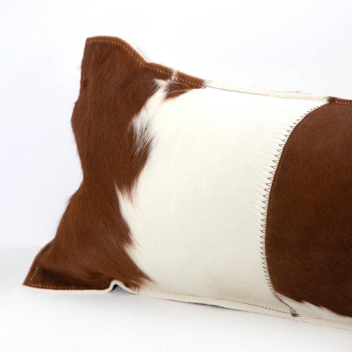 Moxie Cowhide Lumbar Pillow
